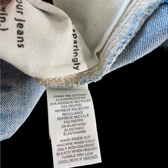 Ann Taylor Loft Wide Leg Crop Jeans Size 2 - Picture 6 of 10